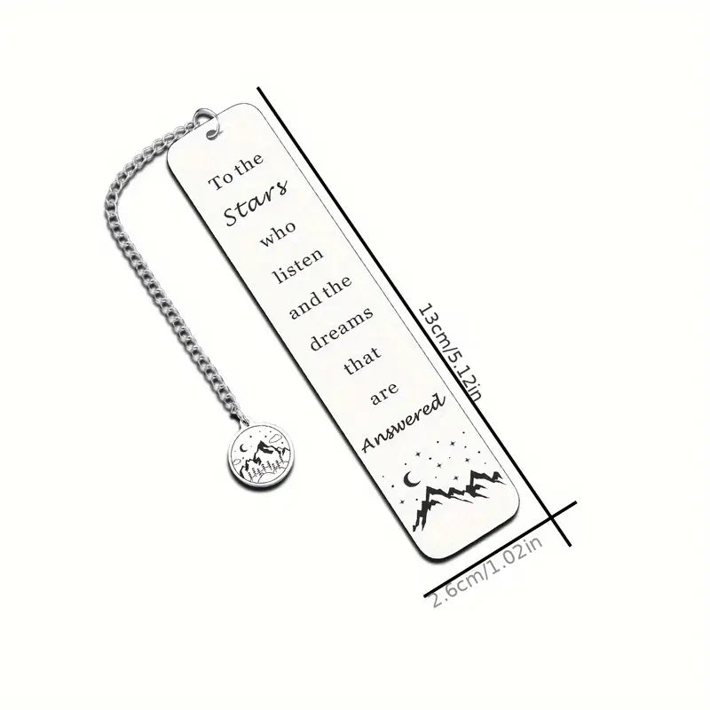 Marcapáginas de metal ACOTAR, PREVENTA ABRIL