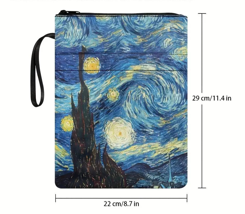 Funda para libros de la noche estrellada