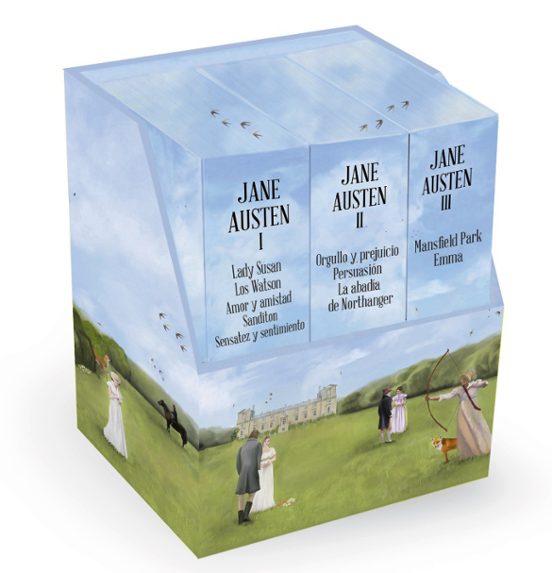 Boxset Jane Austen cantos pintados
