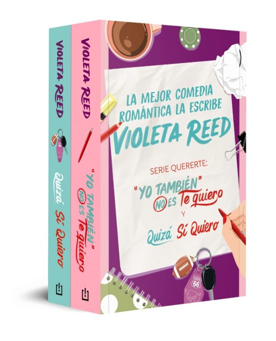 Pack Quererte de Violeta Reed, ed. bolsillo