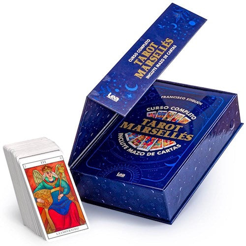 Tarot Marsellés. Curso Completo (incluye mazo) de Francisco Stiglich
