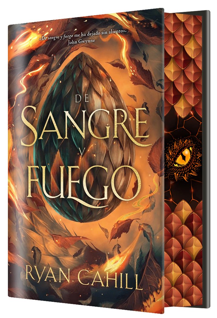 De sangre y fuego de Ryan Cahill, tapa dura - PREVENTA - Librería Vanir