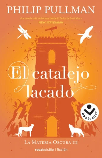 El catalejo lacado (La Materia Oscura 3), Ed. bolsillo de Phillip Pullman