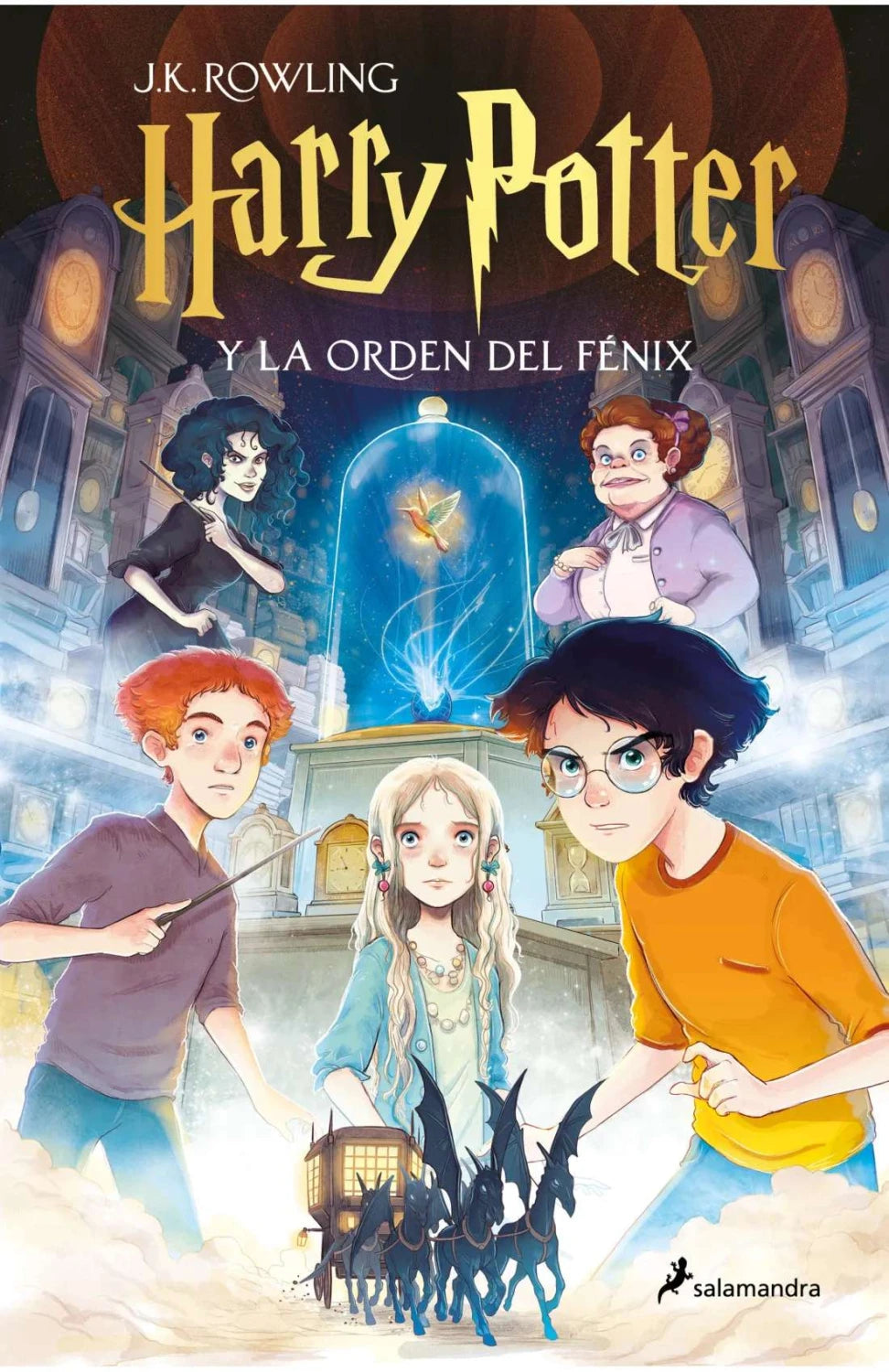 Harry Potter y la Orden del Fénix. Ed. Relanzamiento Ilustrada de J.K. Rowling