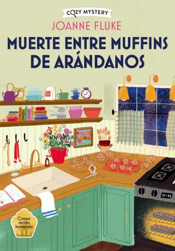 Muerte entre muffins de arándanos (Cozy Mystery) - Librería Vanir