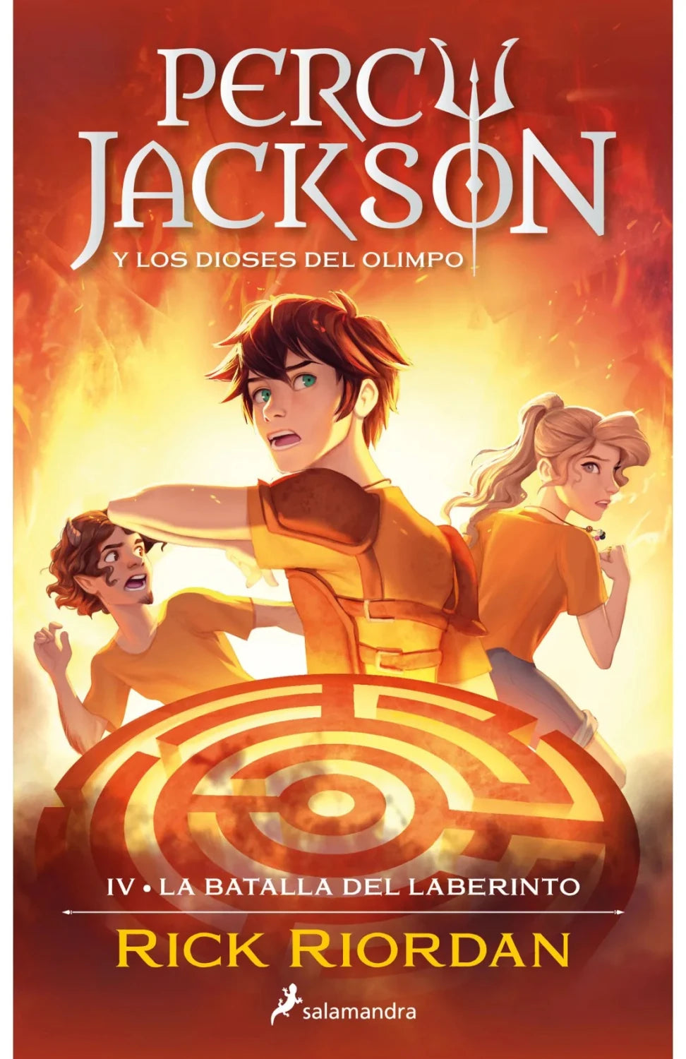 Percy Jackson y los dioses del Olimpo 4: La batalla del laberinto de Rick Riordan
