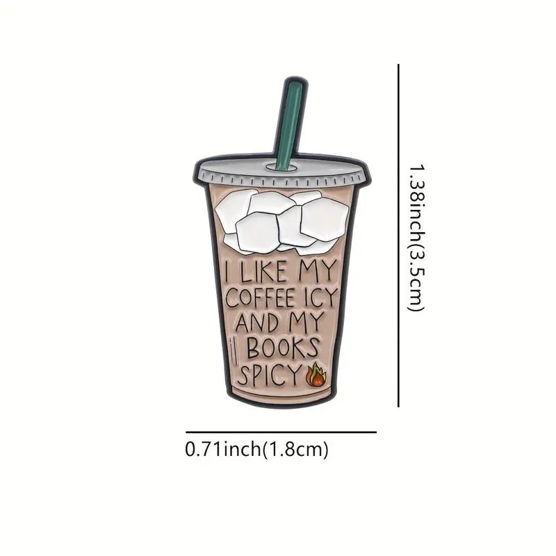 Pin de metal Coffee - Librería Vanir