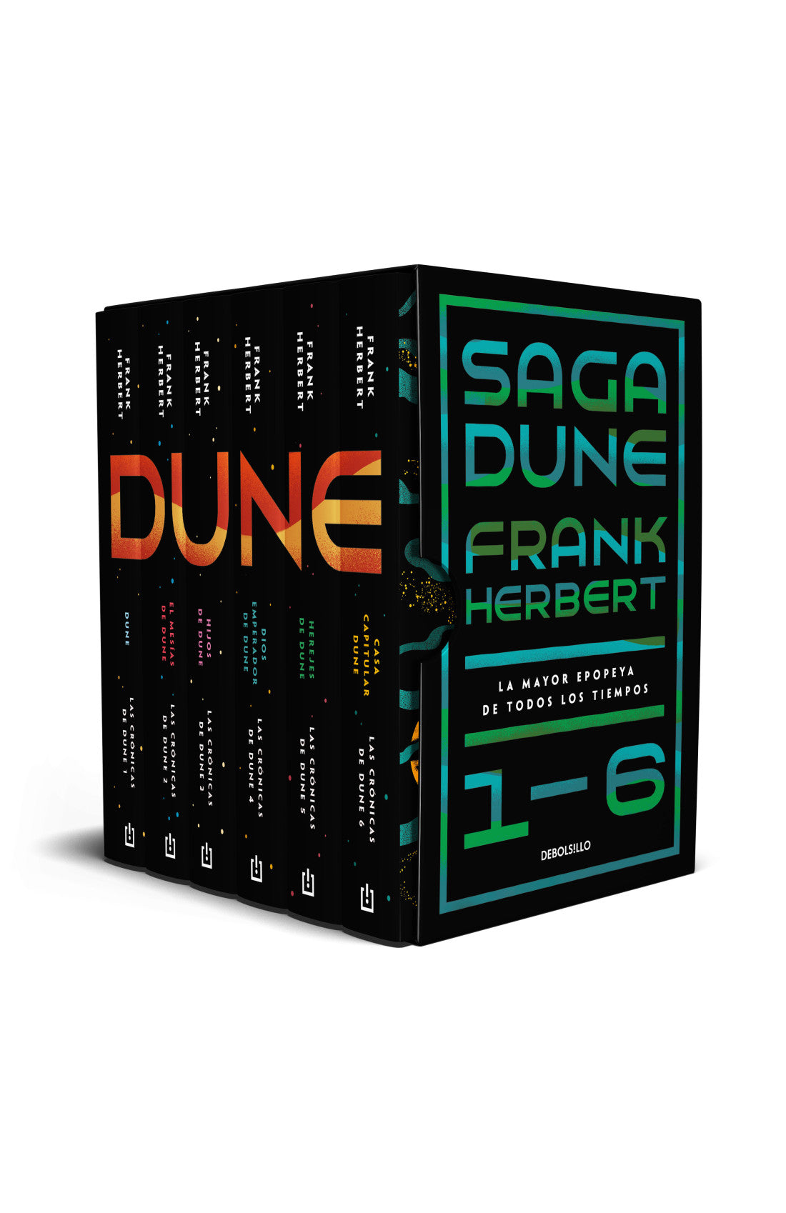 Boxset saga Las crónicas de Dune Frank Herbert