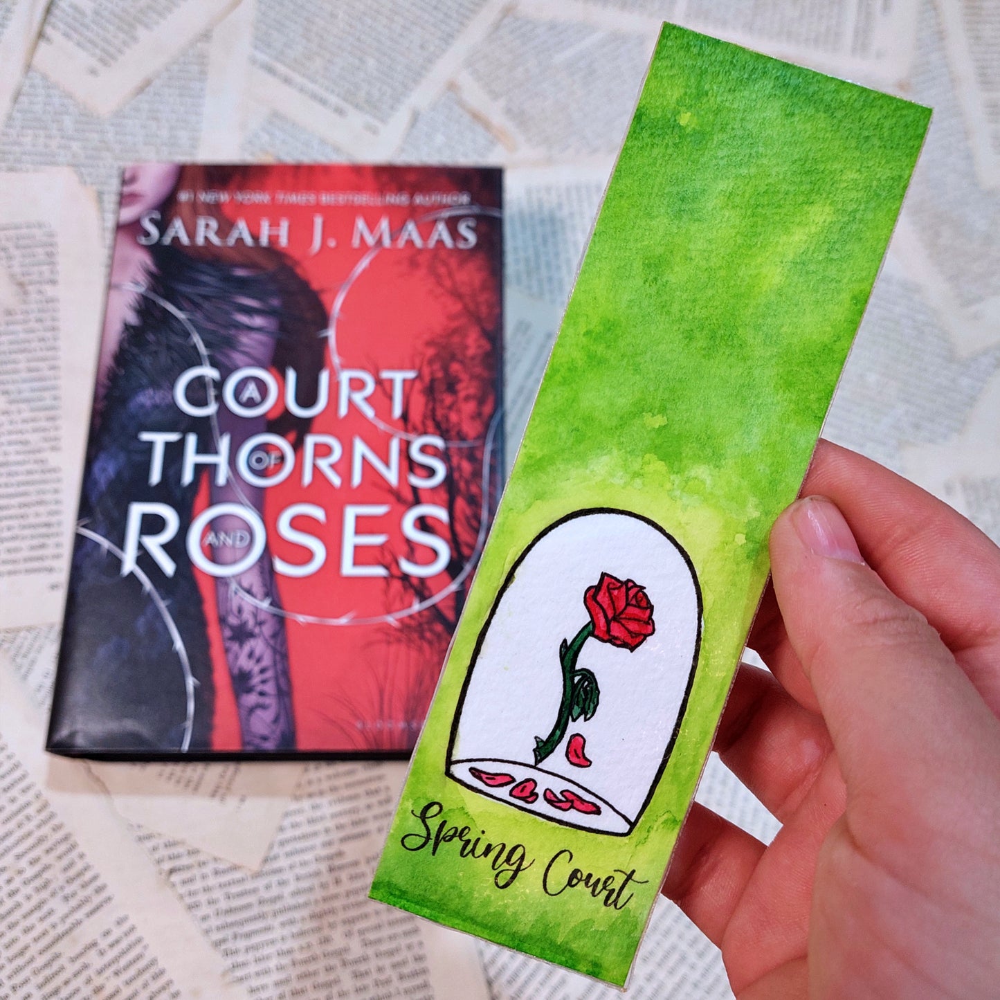 Marcapáginas ACOTAR: Corte Primavera