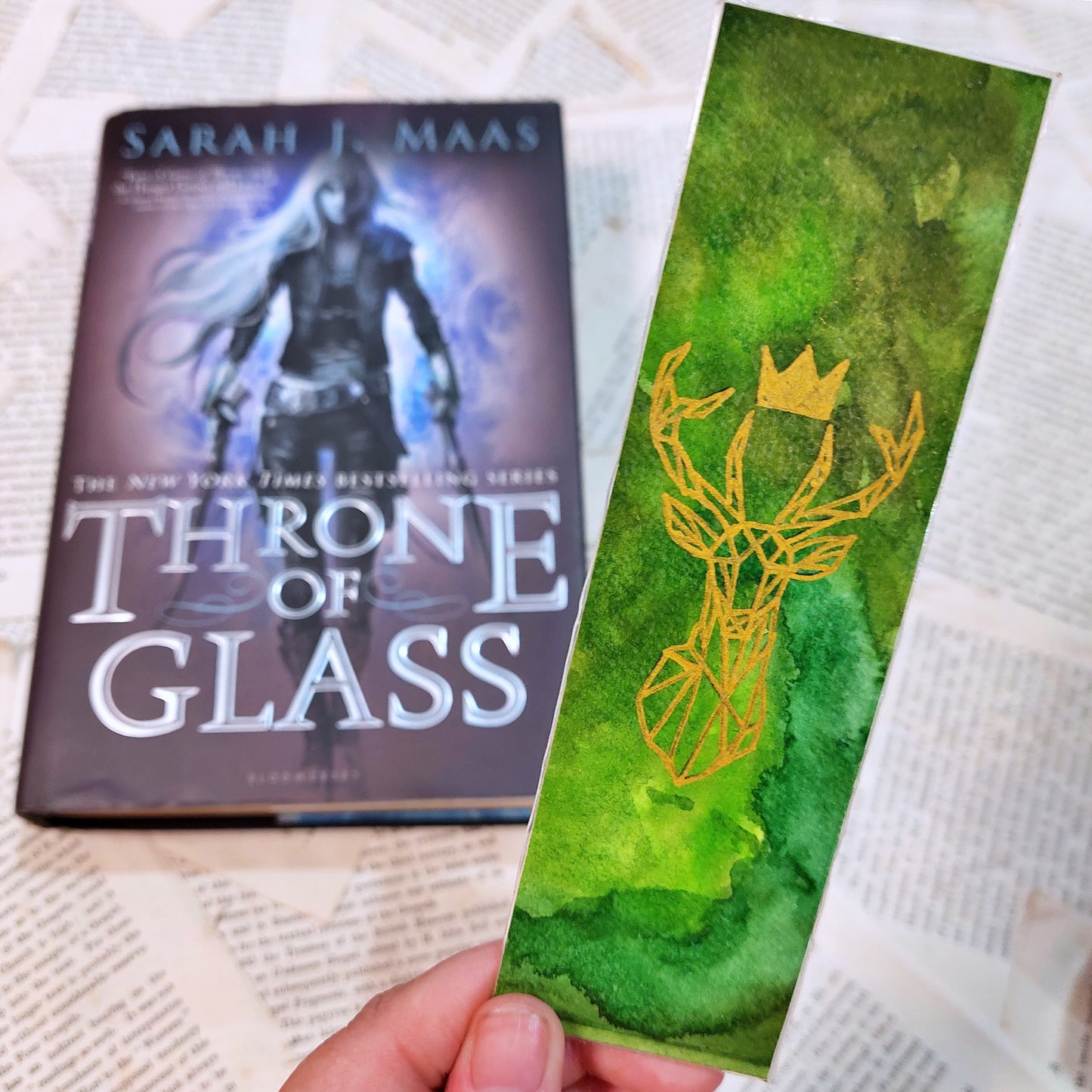 Marcapáginas Trono de cristal: Terrasen