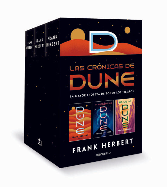 Boxset trilogía Las crónicas de Dune Frank Herbert