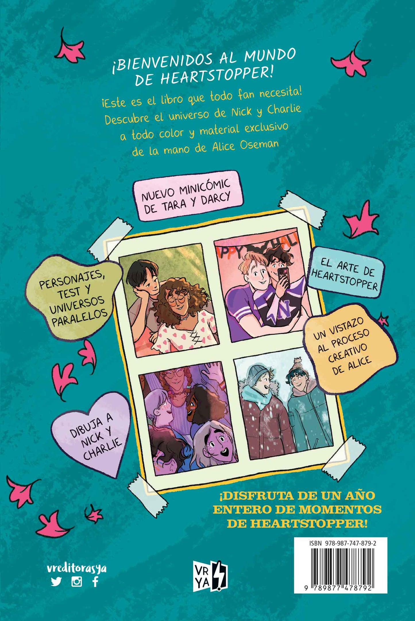 Heartstopper el anuario de Alice Oseman