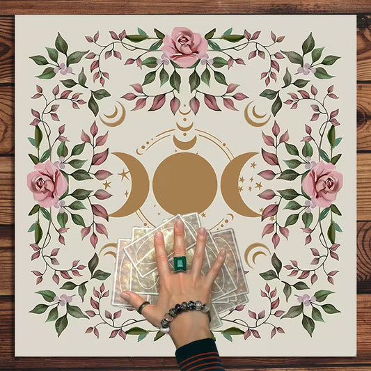 Tapete altar/tarot triple luna