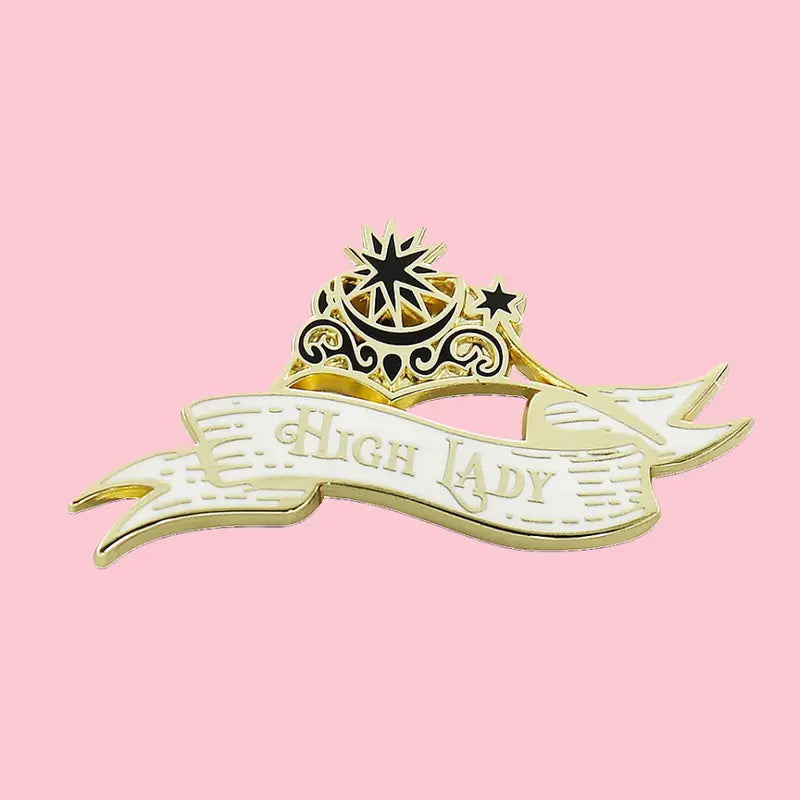 Pin de metal High Lady