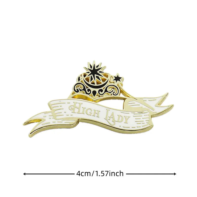 Pin de metal High Lady