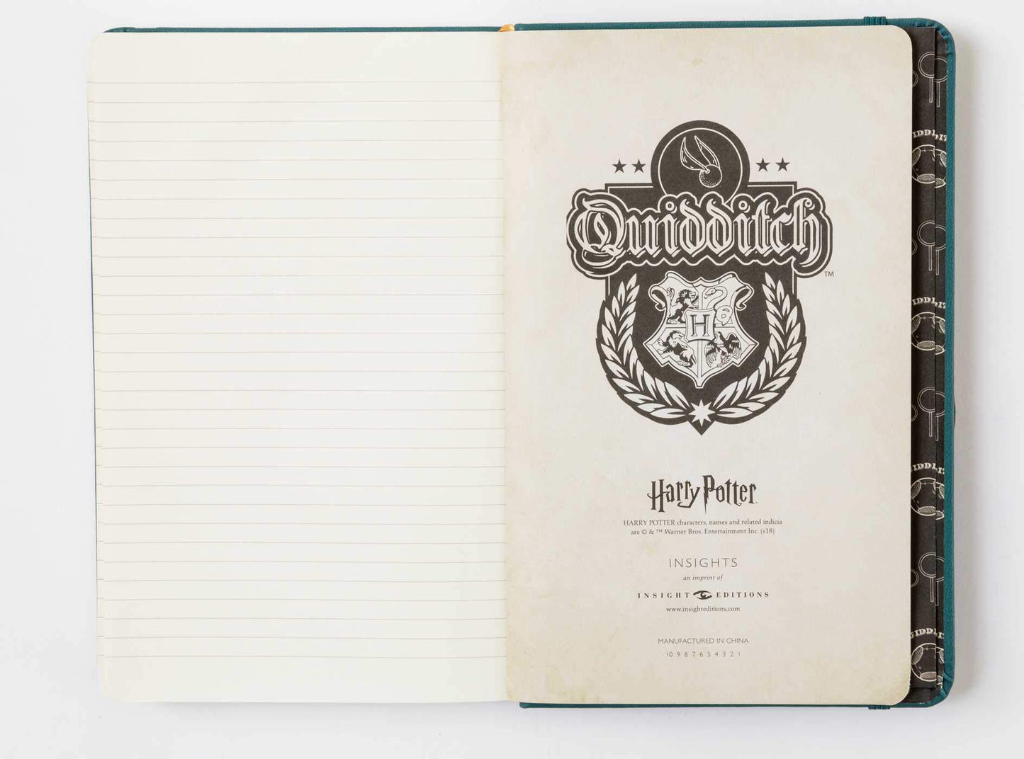 Harry Potter: Quidditch Hardcover Ruled Journal, pre venta