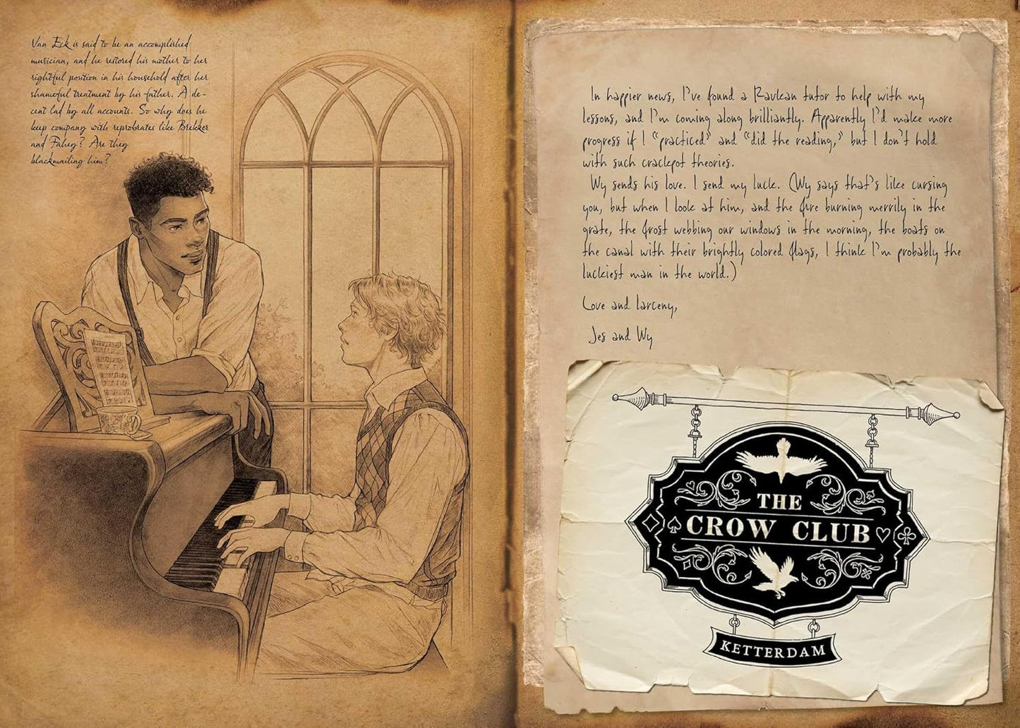Six of Crows: A Darker Shore, Letters from Ketterdam by Leigh Bardugo