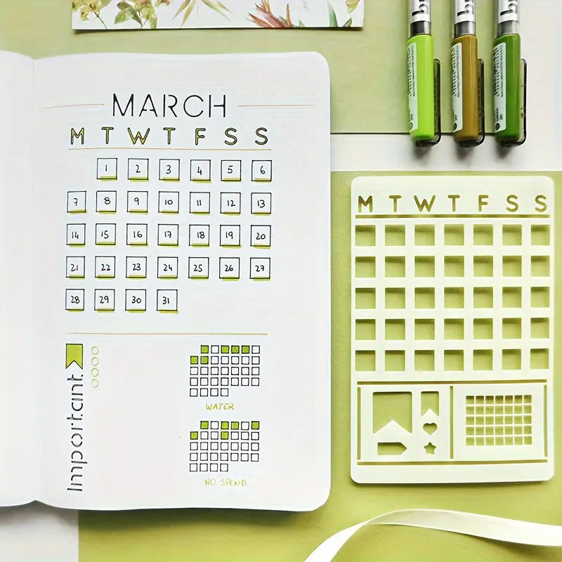 Plantilla para bullet journal