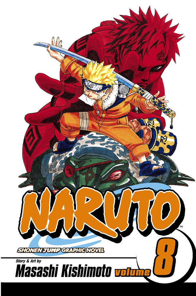 Naruto Manga Volume 8. PREVENTA (INGLÉS)