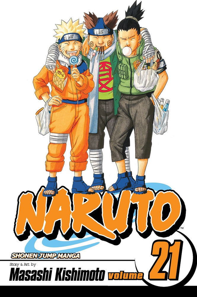 Naruto Manga Volume 21. PREVENTA (INGLÉS)