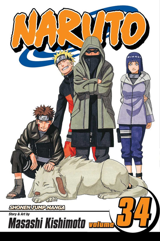 Naruto Manga Volume 34. PREVENTA (INGLÉS)