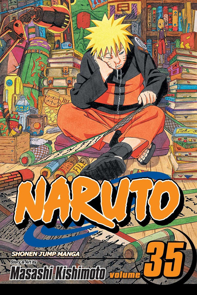 Naruto Manga Volume 35. PREVENTA (INGLÉS)