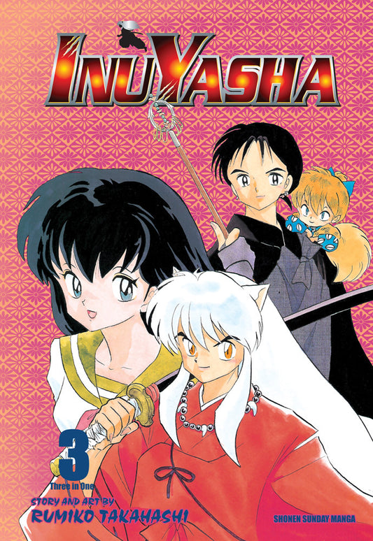 Inu Yasha 3 in 1 Edition Manga Volume 3. PREVENTA (INGLÉS)