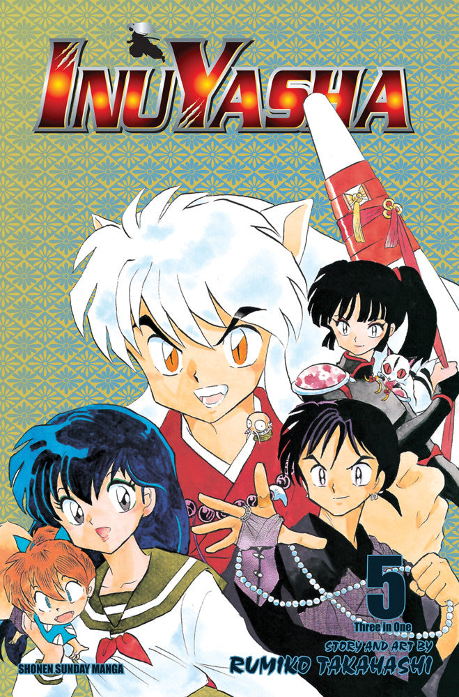 Inu Yasha 3 in 1 Edition Manga Volume 5. PREVENTA (INGLÉS)