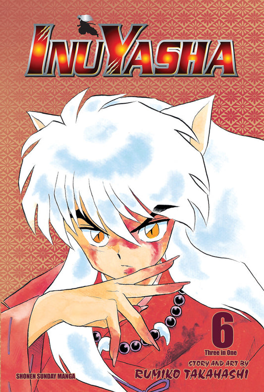 Inu Yasha 3 in 1 Edition Manga Volume 6. PREVENTA (INGLÉS)