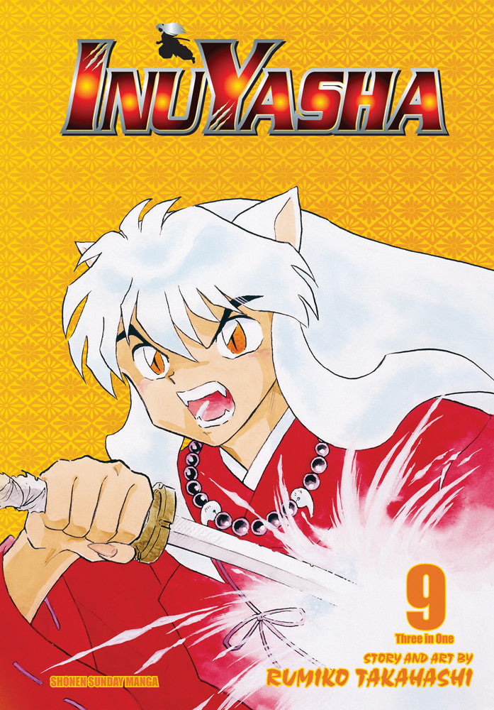 Inu Yasha 3 in 1 Edition Manga Volume 9. PREVENTA (INGLÉS)