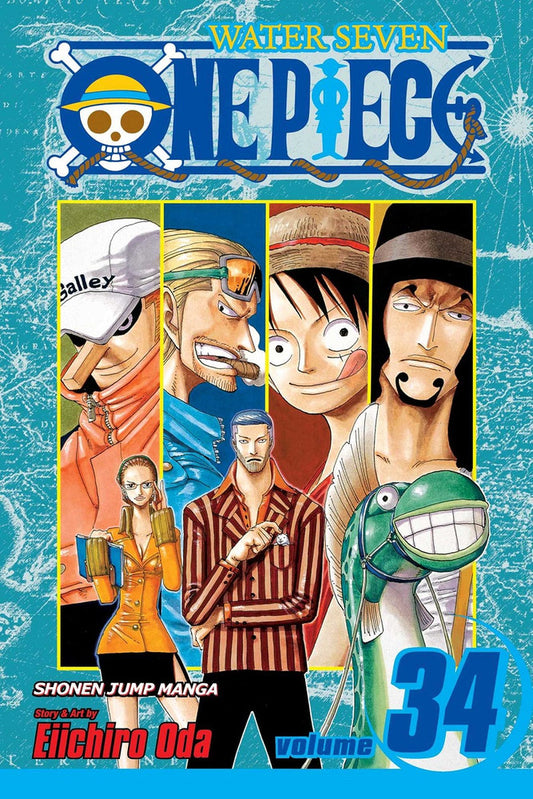 One Piece Manga Volume 34. PREVENTA (INGLÉS)