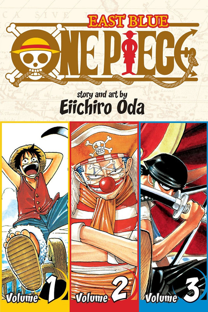 One Piece Omnibus Edition Manga Volume 1. PREVENTA (INGLÉS)