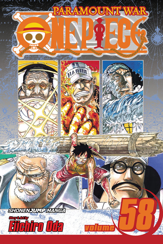 One Piece Manga Volume 58. PREVENTA (INGLÉS)