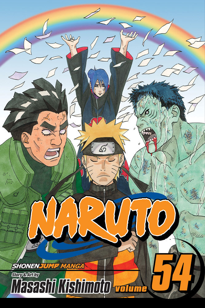 Naruto Manga Volume 54. PREVENTA (INGLÉS)
