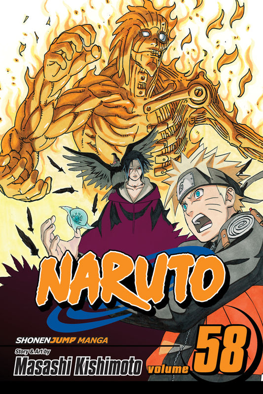 Naruto Manga Volume 58. PREVENTA (INGLÉS)