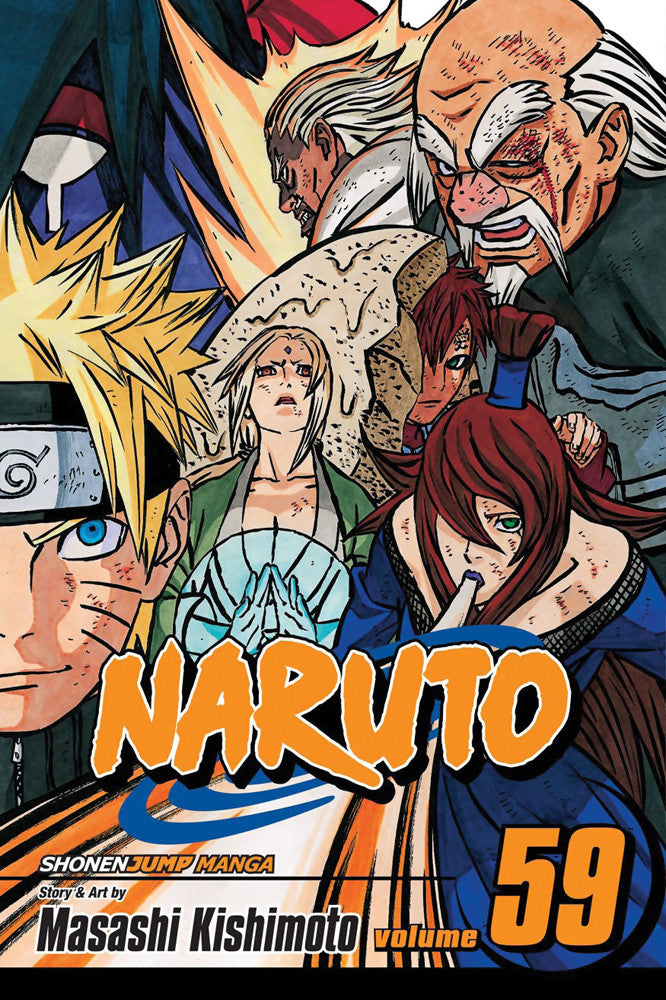 Naruto Manga Volume 59. PREVENTA (INGLÉS)