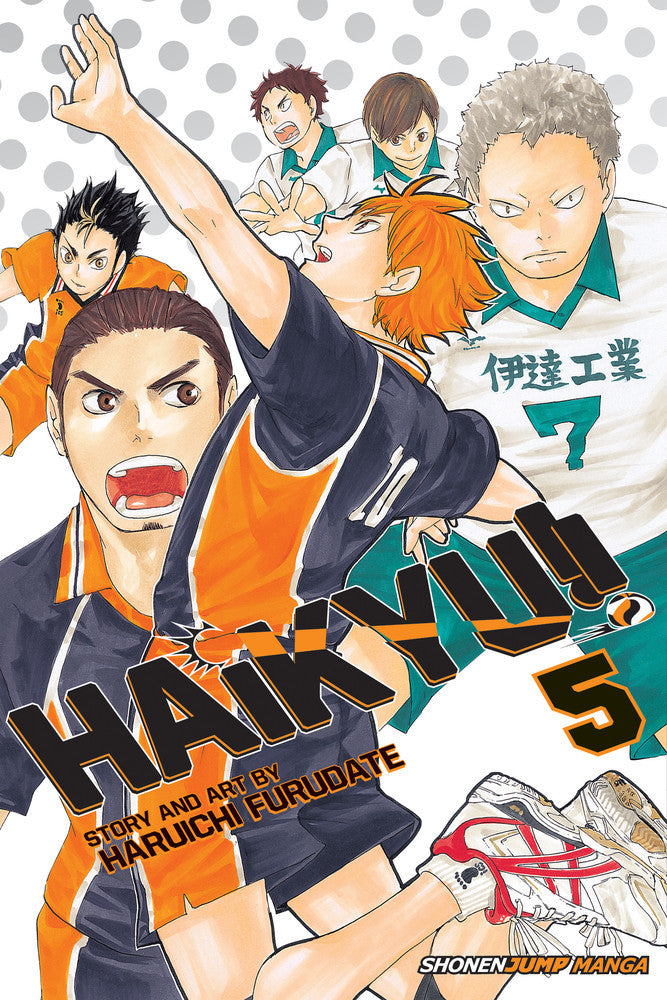 Haikyu!! Manga Volume 5. PREVENTA (INGLÉS)