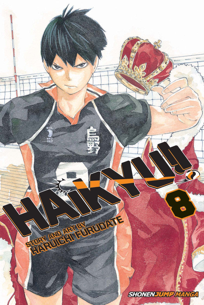 Haikyu!! Manga Volume 8. PREVENTA (INGLÉS)