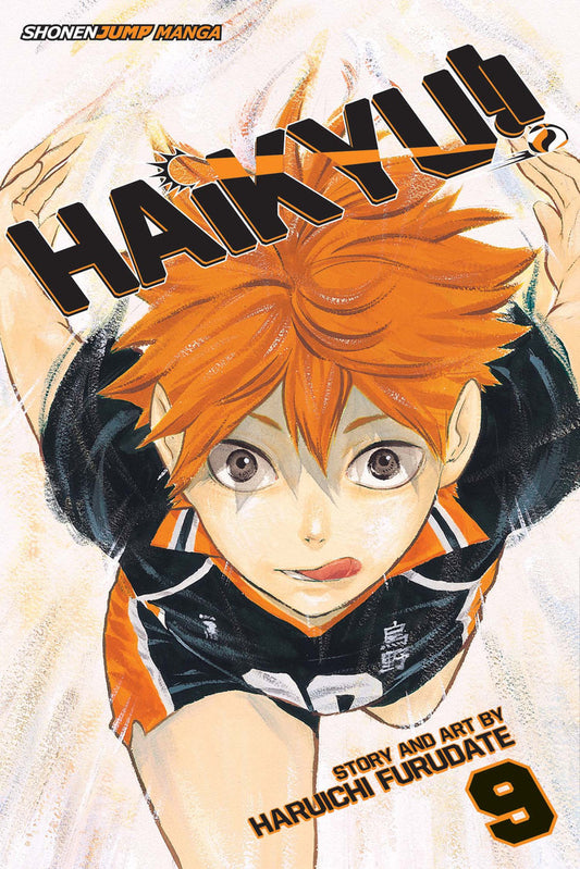 Haikyu!! Manga Volume 9. PREVENTA (INGLÉS)