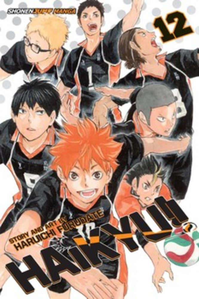 Haikyu!! Manga Volume 12. PREVENTA (INGLÉS)