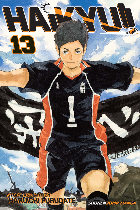 Haikyu!! Manga Volume 13. PREVENTA (INGLÉS)