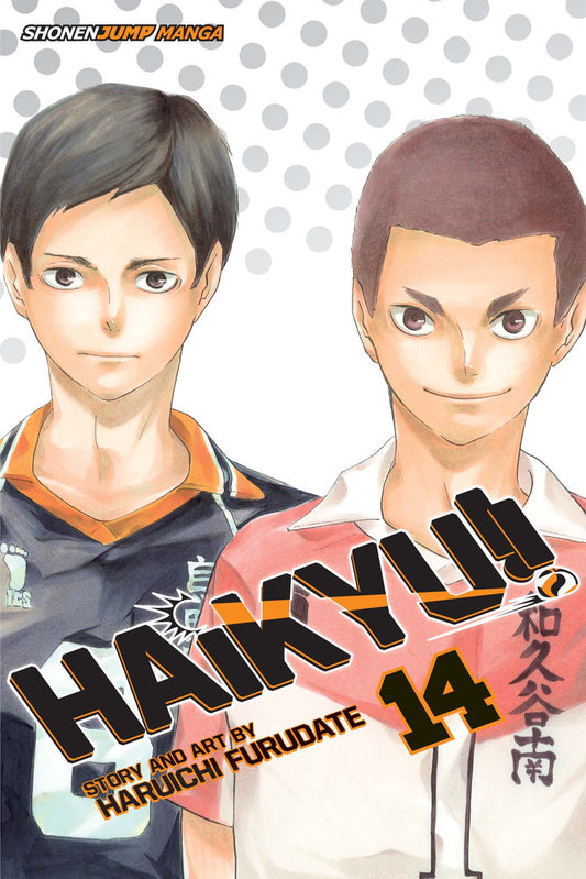 Haikyu!! Manga Volume 14. PREVENTA (INGLÉS)