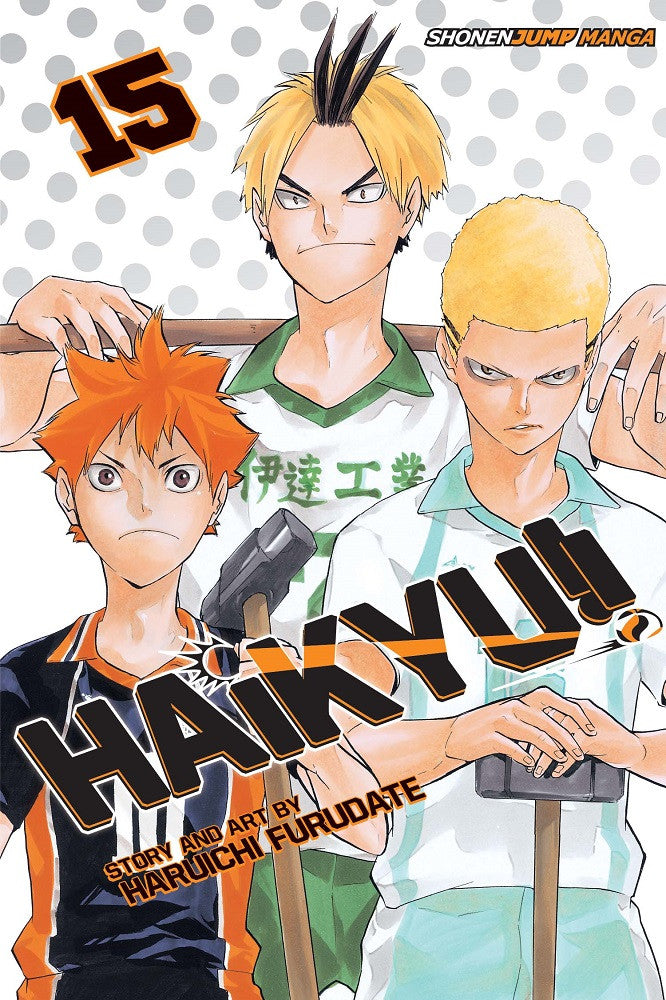 Haikyu!! Manga Volume 15. PREVENTA (INGLÉS)