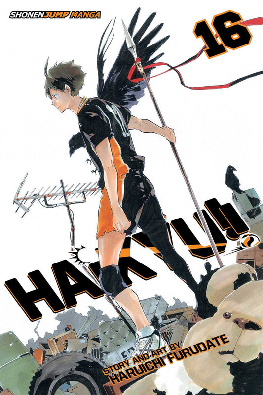 Haikyu!! Manga Volume 16. PREVENTA (INGLÉS)