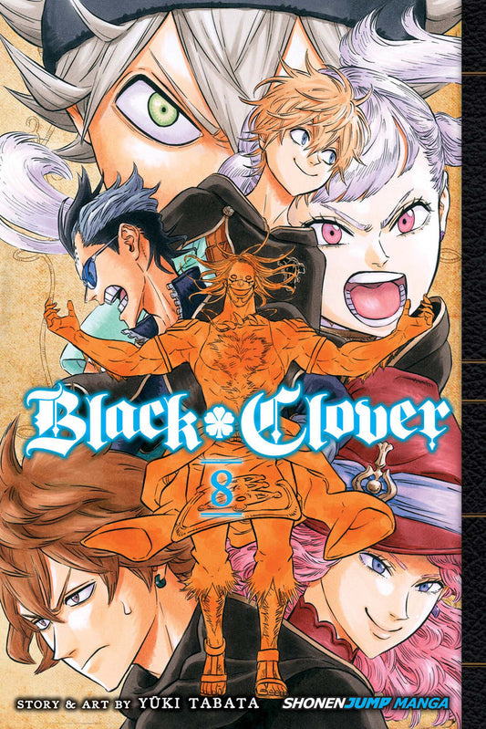 Black Clover Manga Volume 8. PREVENTA (INGLÉS)