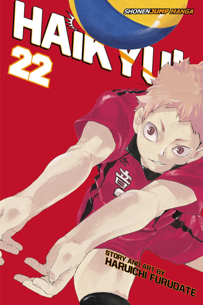 Haikyu!! Manga Volume 22. PREVENTA (INGLÉS)