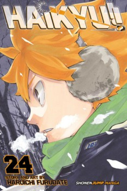 Haikyu!! Manga Volume 24. PREVENTA (INGLÉS)