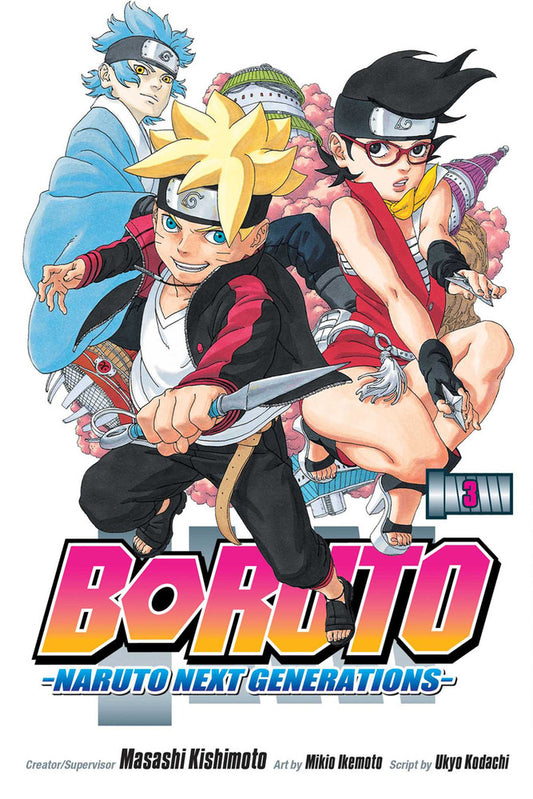 Boruto Manga Volume 3. PREVENTA (INGLÉS)