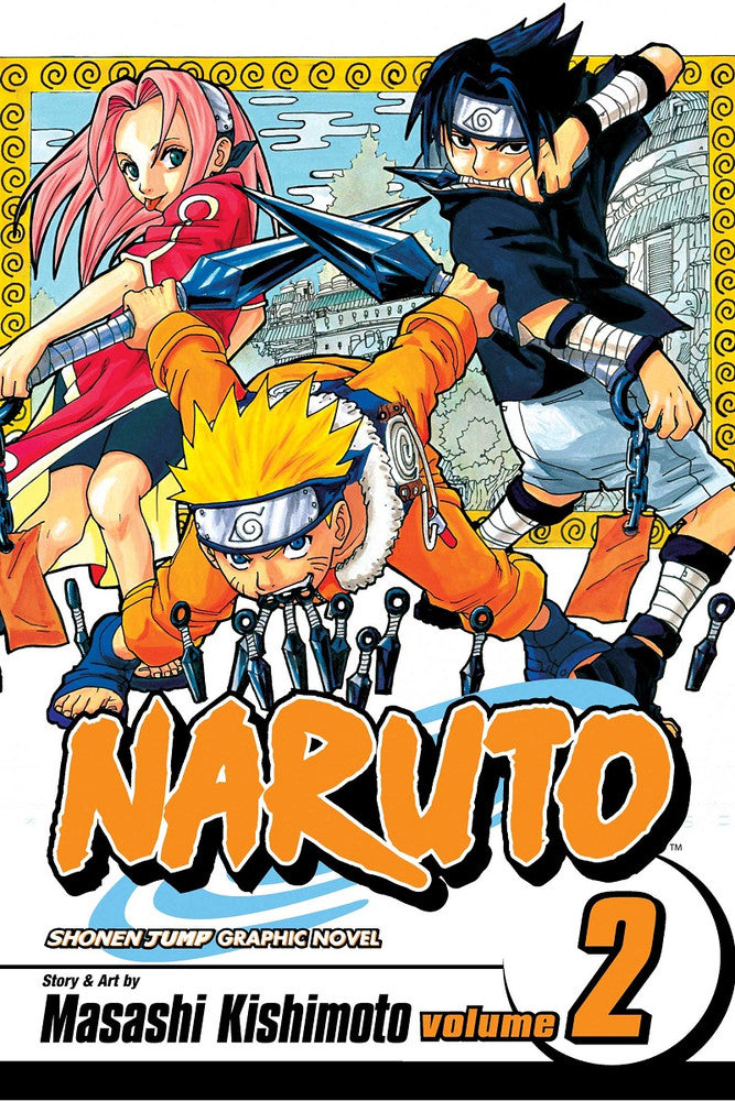 Naruto Manga Volume 2. PREVENTA (INGLÉS)