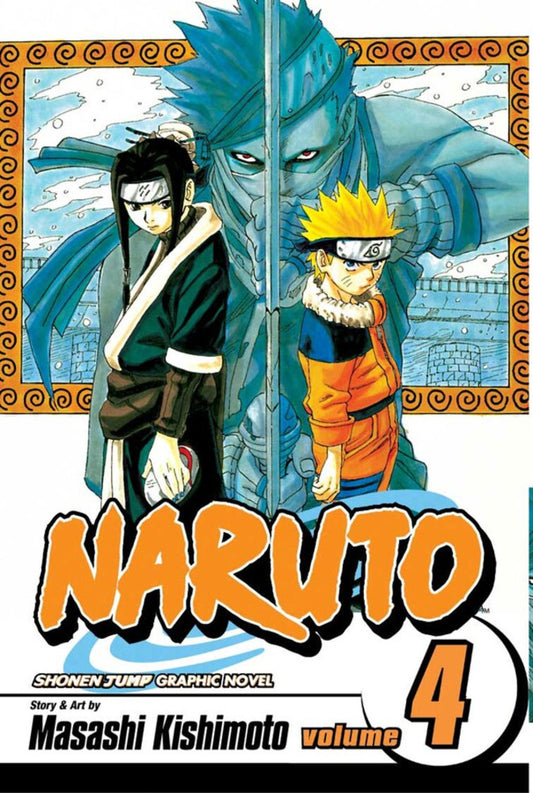 Naruto Manga Volume 4. PREVENTA (INGLÉS)